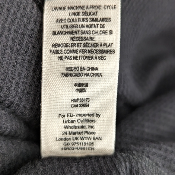 NWT Free People We The Free Wonder Woman Goth Mock Neck Thermal Tunic XS - Picture 9 of 13